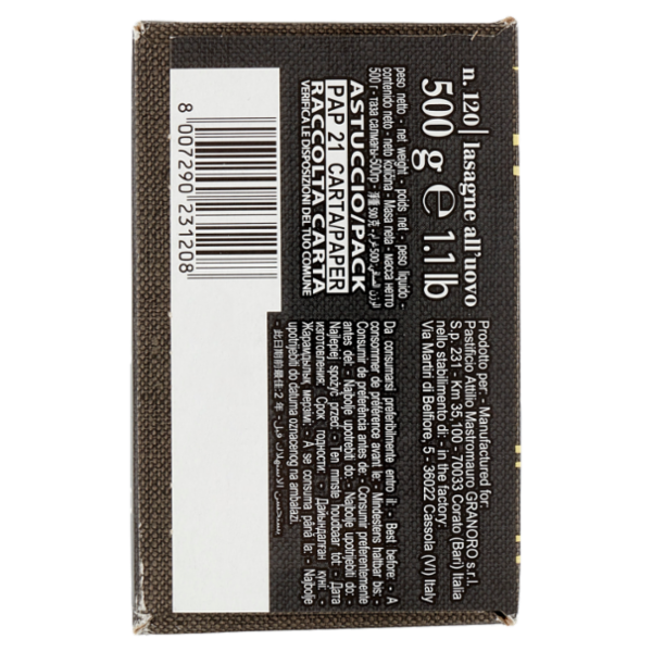 granoro n. 120 Lasagne all'uovo 500 g