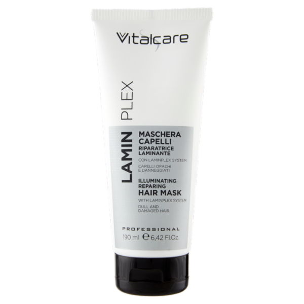 Vitalcare Professional Laminplex Maschera Capelli Riparatrice Laminante 190 ml