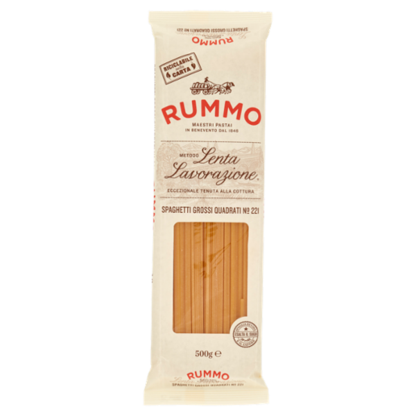 Rummo Spaghetti Grossi Quadrati N° 221 500 g
