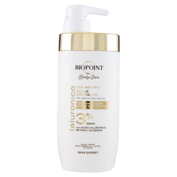Biopoint Body Care Ialuronico Crema Corpo Divine Idratante 500 ml