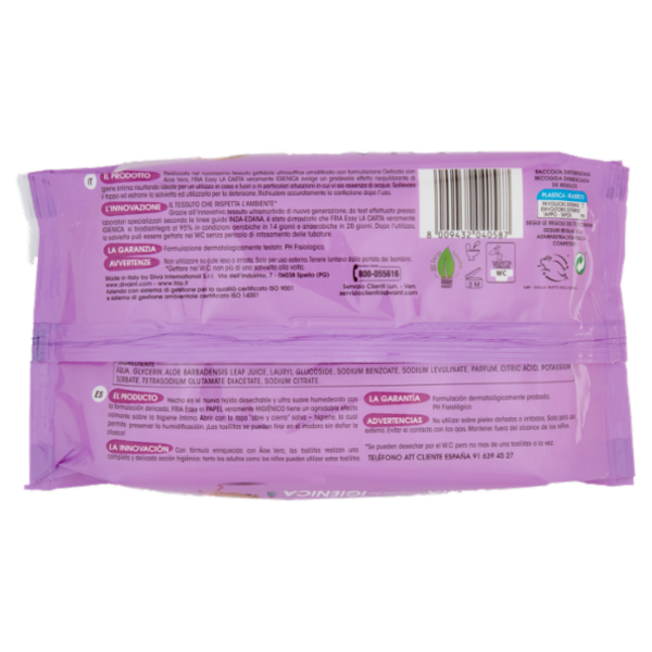 Fria Easy la Carta Veramente Igienica Effetto Emolliente 50 pz