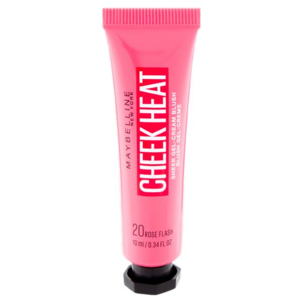 Maybelline New York Blush in crema Cheek Heat, 20 Rose Flash, 10 ml