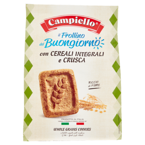 Campiello il Frollino del Buongiorno con Cereali Integrali e Crusca 700 g