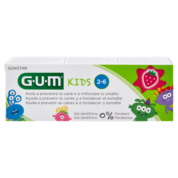 Gum Kids Gel Dentifricio 2-6