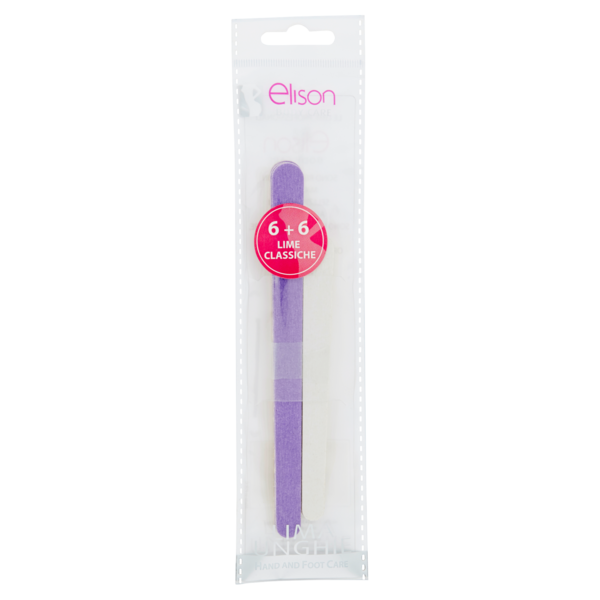 elison Body Care Hand and Foot Care Lime unghie cartone assortite 12 pz