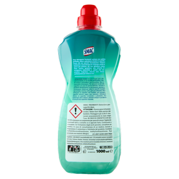 Smac Pavimenti Igienizzante con Ammoniaca 1000 ml