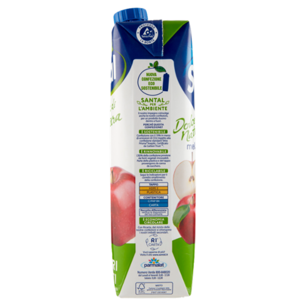 Santàl Dolce di Natura mela Senza Zuccheri Aggiunti 1000 ml