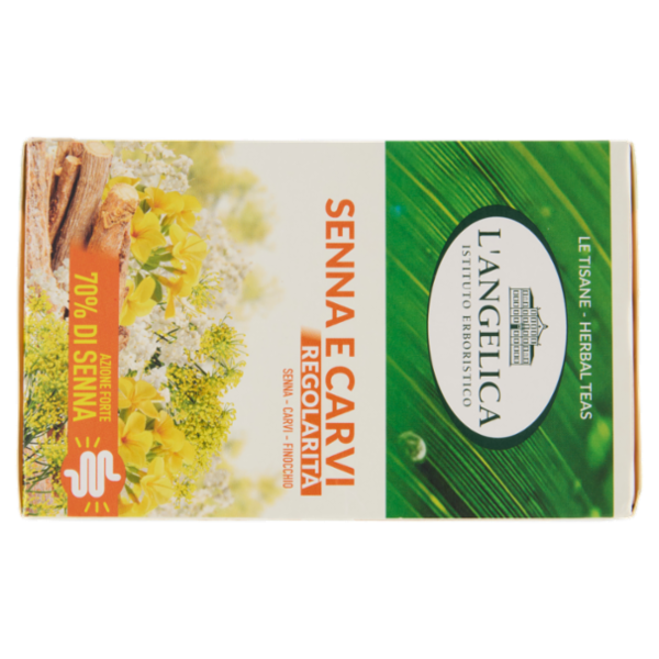 L'Angelica Le Tisane Senna e Carvi Regolarità 18 Filtri 34,2 g