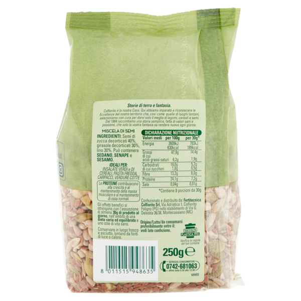 Colfiorito mix Semi per Insalata 250 g