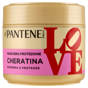 Pantene Pro-V Rigenera e Protegge Maschera Protezione Cheratina Love 300 Ml