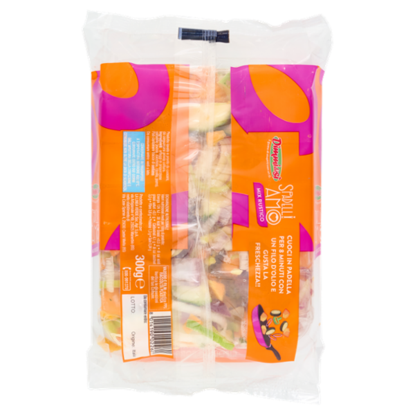 DimmidiSì SpadelliAmo Mix Rustico Zucca, Zucchina Cipolla e Porro 300 g