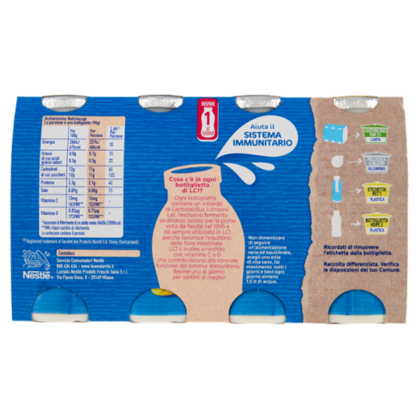 NESTLÉ LC1 con Probiotico Multifrutti 8x90g