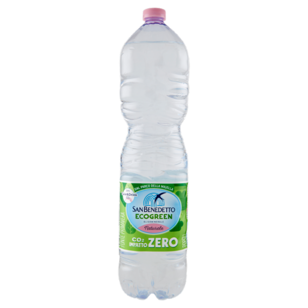 San Benedetto Acqua Minerale Fonte Primavera Ecogreen Naturale 1,5 L