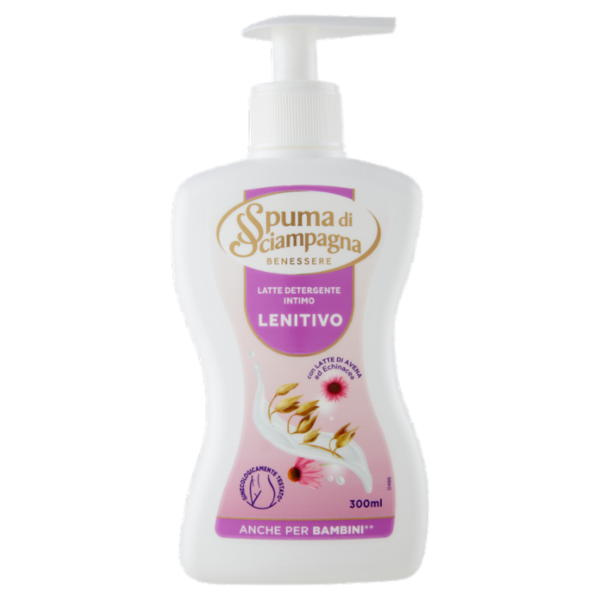 Spuma di Sciampagna Benessere Latte Detergente Intimo Lenitivo 300 ml