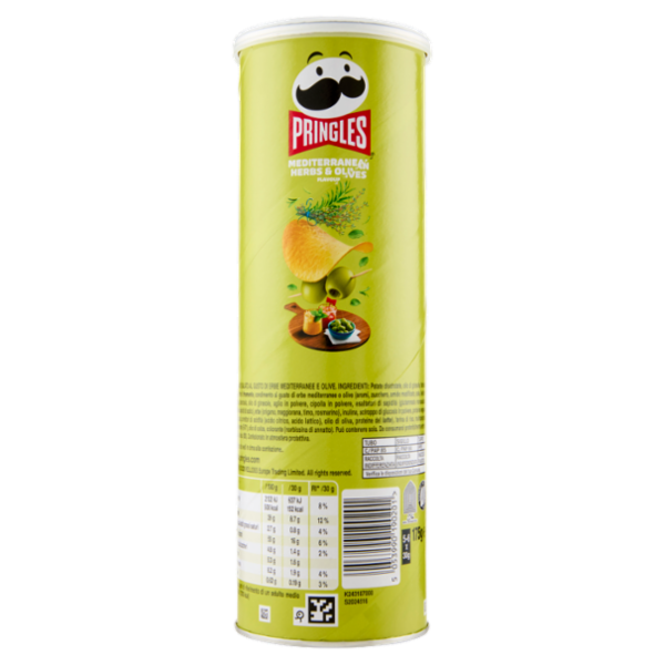 Pringles Apero Edition Mediterranean Herbs & Olives Flavour 175 g