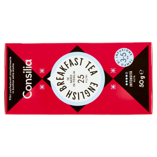 Consilia The English Breakfast 25 Filtri 50 g