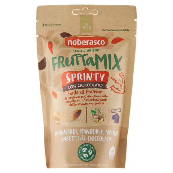 noberasco FruttaMix Sprinty con Cioccolato Fondente 150 g