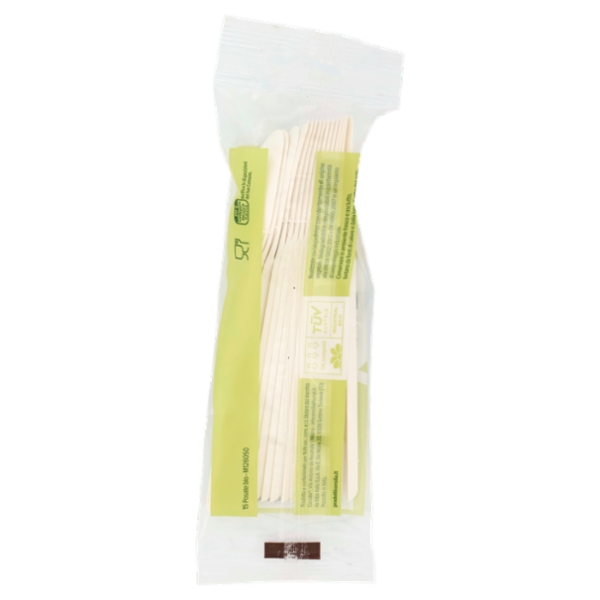 Consilia Cucchiai Biodegradabili e Compostabili 15 pezzi