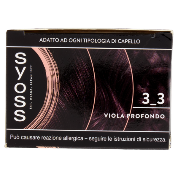 Syoss By Palette Colorazione Permanente 3_3 Viola Profondo