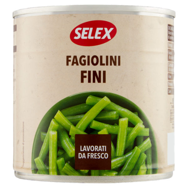 Selex Fagiolini Fini Lessati 400 g