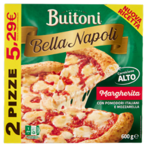 Buitoni Bella Napoli Margherita X2 Pizza Surgelata 600 g