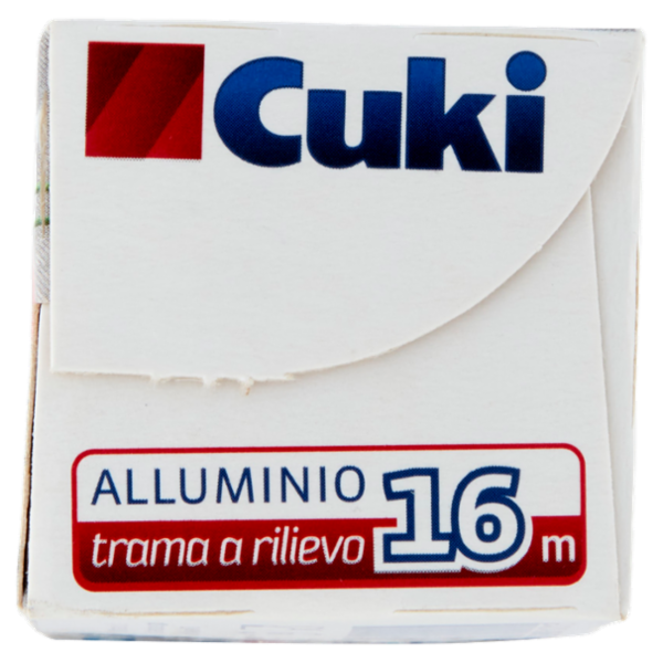 Cuki Conserva e Cuoce Alluminio Trama a rilievo Superficie Goffrata 16 m
