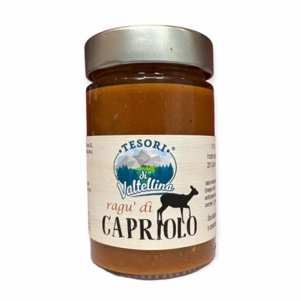 Tesori di Valtellina Ragu' di Capriolo 190 g