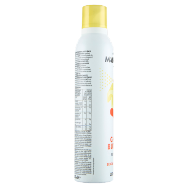 Fratelli Mantova Ghee Butter Spray Senza Lattosio 200 ml