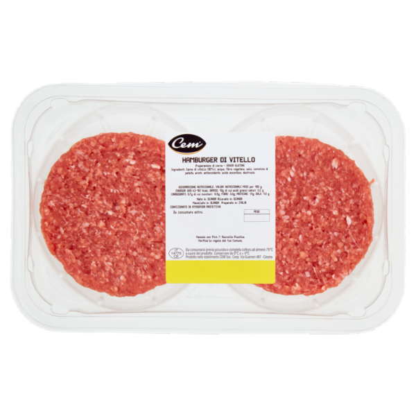 Cem Hamburger di Vitello 0,160 kg
