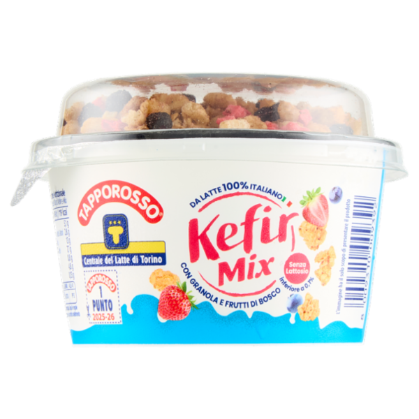 Tapporosso Kefir mix con Granola e Frutti di Bosco 150 g