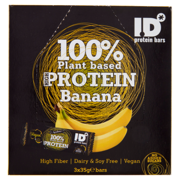 ID 100% Plant based High Protein Banana 3 x 35 g