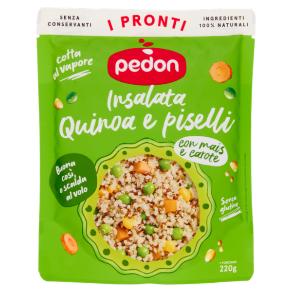 pedon I Pronti Insalata Quinoa e piselli 220 g