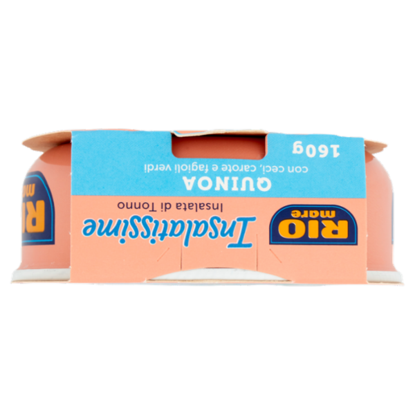 Rio mare Insalatissime Insalata di Tonno Quinoa con ceci, carote e fagioli verdi 160 g