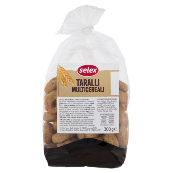 Selex Taralli Multicereali 300 g
