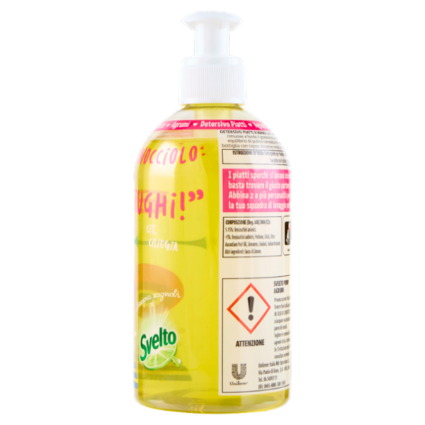 Svelto Detersivo Piatti Agrumi 450 ml