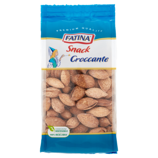 Fatina Snack Croccante Mandorle Tostate e Salate 200 g