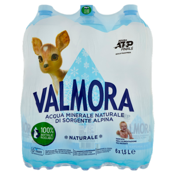 Valmora Sorgente Alpina Naturale 6 x 1,5 L