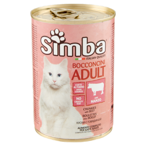 Simba Bocconcini Adult con Manzo 415 g