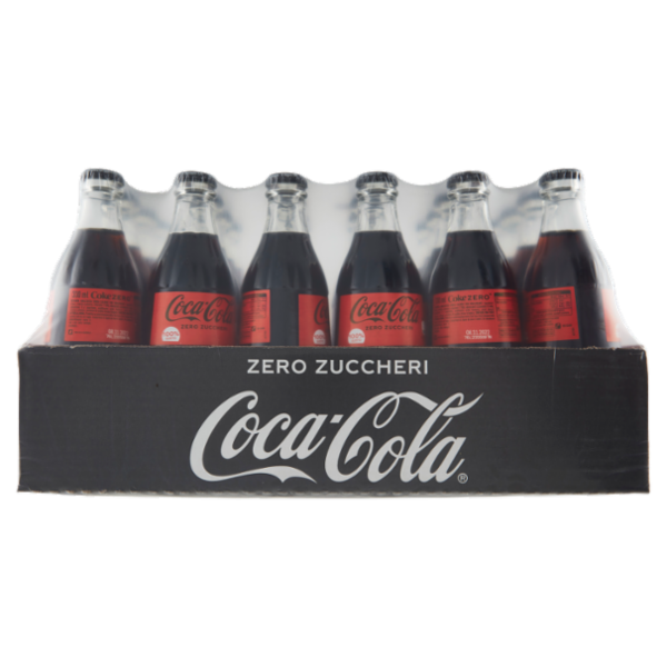 COCA-COLA Zero Zuccheri Vetro 24 x 330 ml