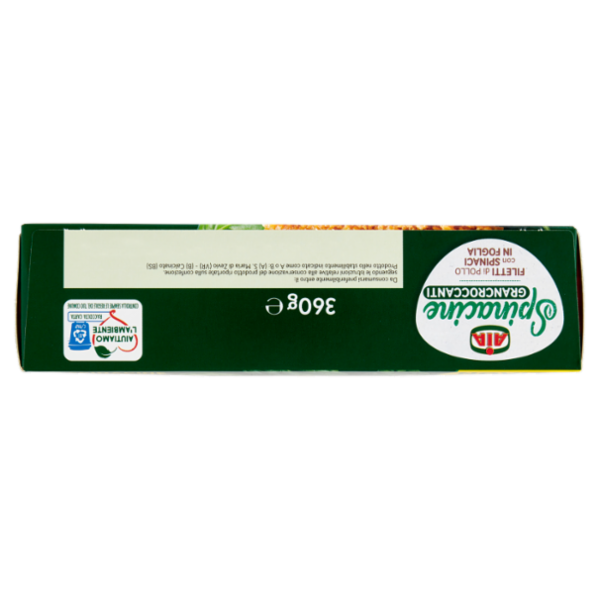 Aia Spinacine Grancroccanti Filetti di Pollo con Spinaci in Foglia Surgelate 360 g