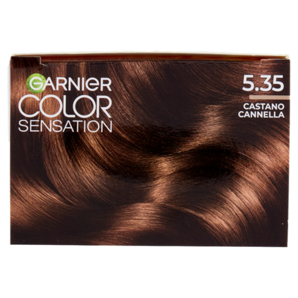 Garnier Color Sensation Colorazione Permanente in Crema 5.35 Castano Cannella