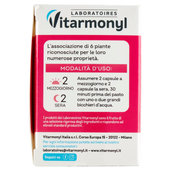 Laboratoires Vitarmonyl Perdere Peso 5 in 1 40 capsule 18,2 g
