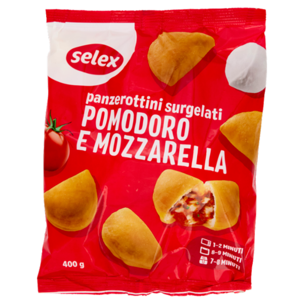 Selex Panzerottini Mozzarella e Pomodoro Surgelati 400 g