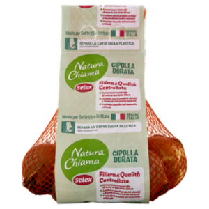 Selex Natura Chiama Cipolla Dorata - Calibri Vari - Preconfezionata 750 g