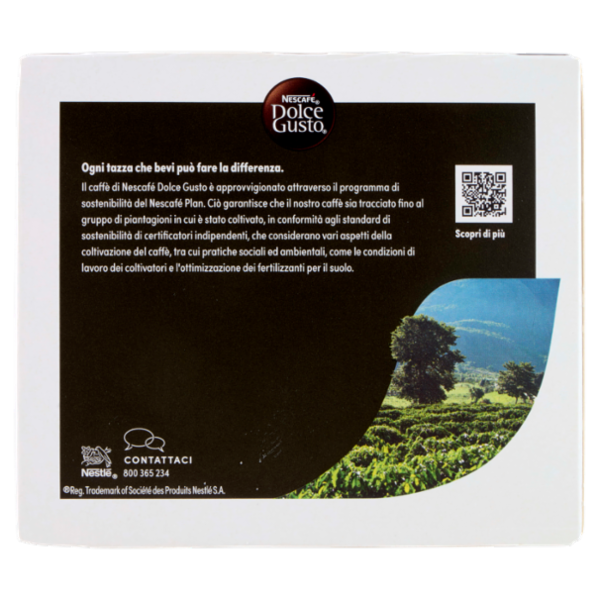 NESCAFÉ DOLCE GUSTO Intenso Decaffeinato 30 Capsule Compatibili Nescafé Dolce Gusto 186g