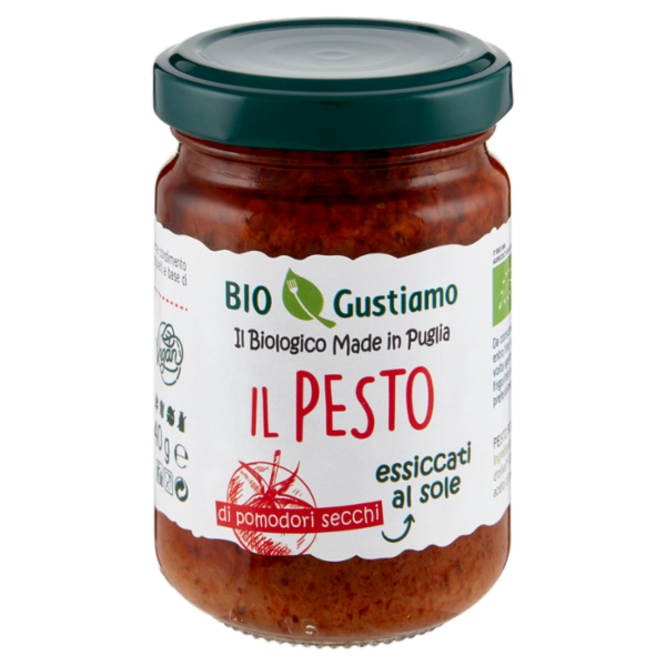 Bio Gustiamo il Pesto di pomodori secchi 140 g