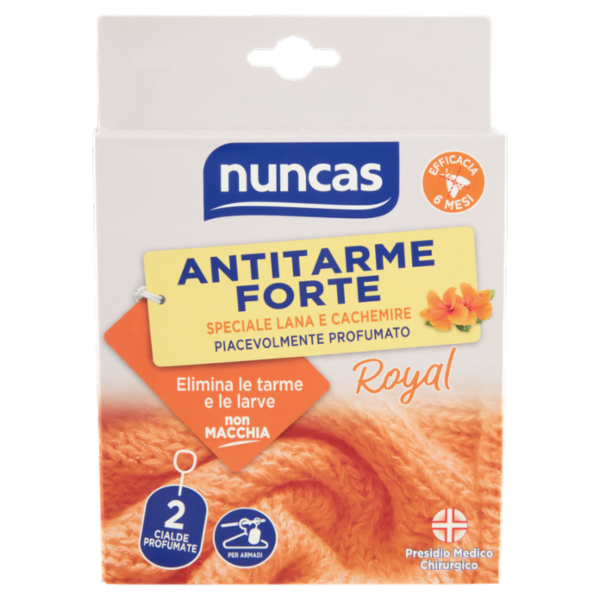 nuncas Antitarme Forte Royal 2 pz