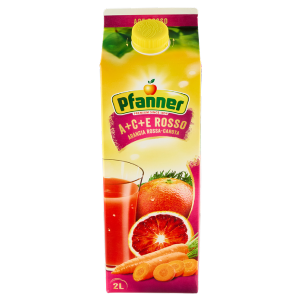 Pfanner A+C+E Rosso Arancia Rossa-Carota 2 L