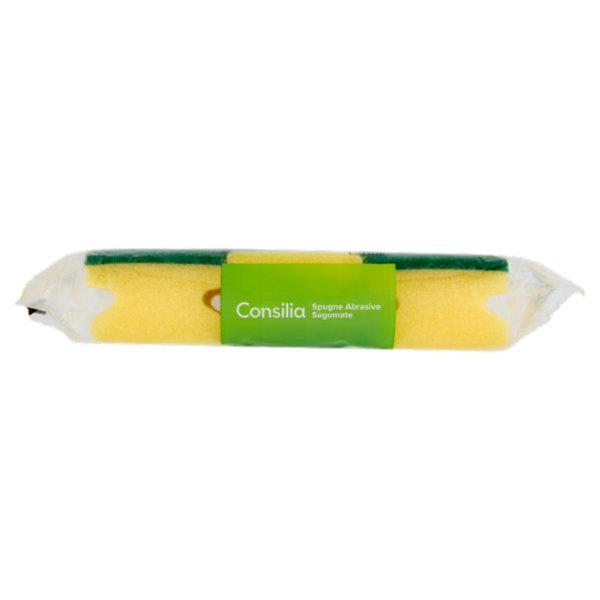 Consilia Spugne Abrasive Sagomate Doppio Uso 3 pezzi