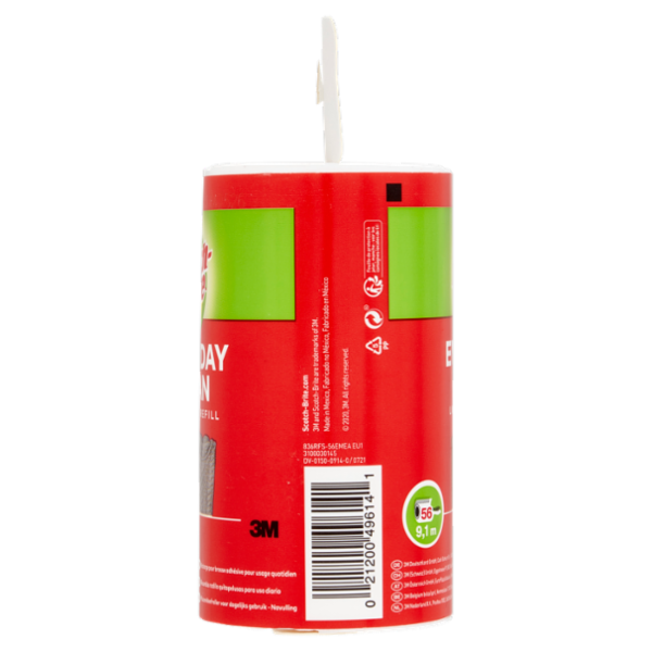 Scotch-Brite® Spazzola adesiva levapelucchi ricarica da 56 fogli